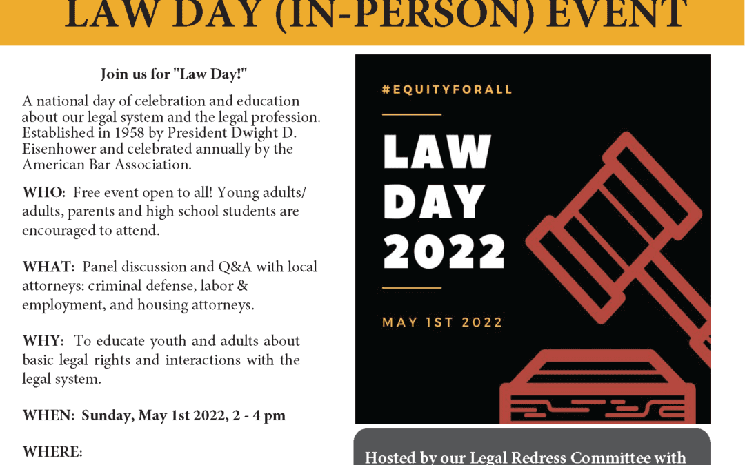 Law Day – May 1st 2022